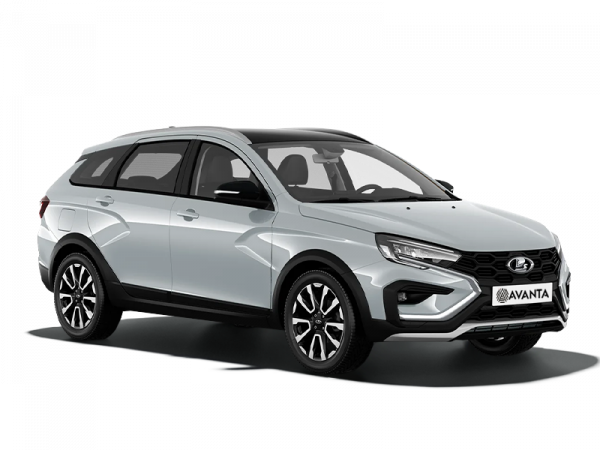 Lada Vesta SW Cross Серебристый Платина