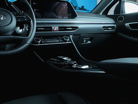 Hyundai sonata blue business plus